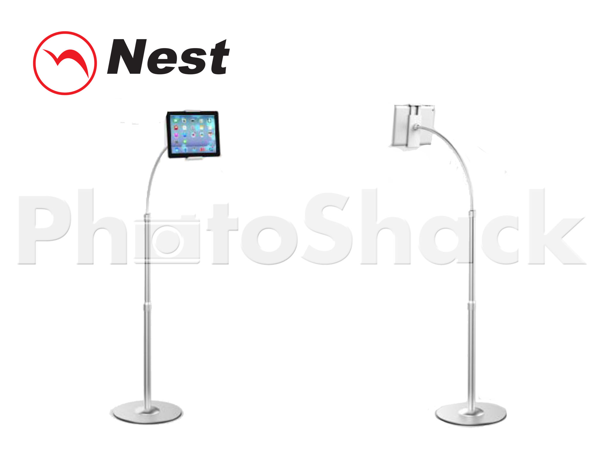 Phone & Tablet Floor Stand S - SILVER